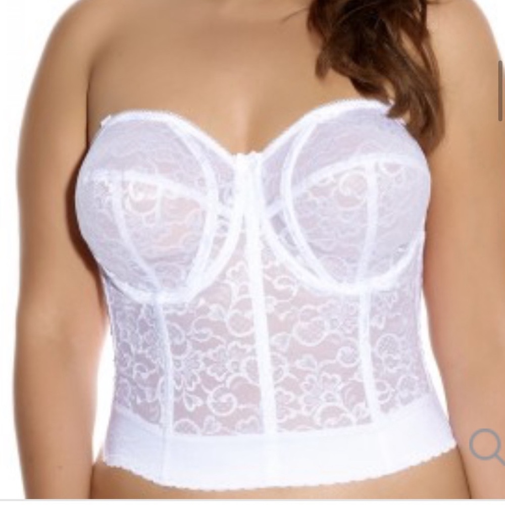 Bustier Bra 34D Longline Bridal